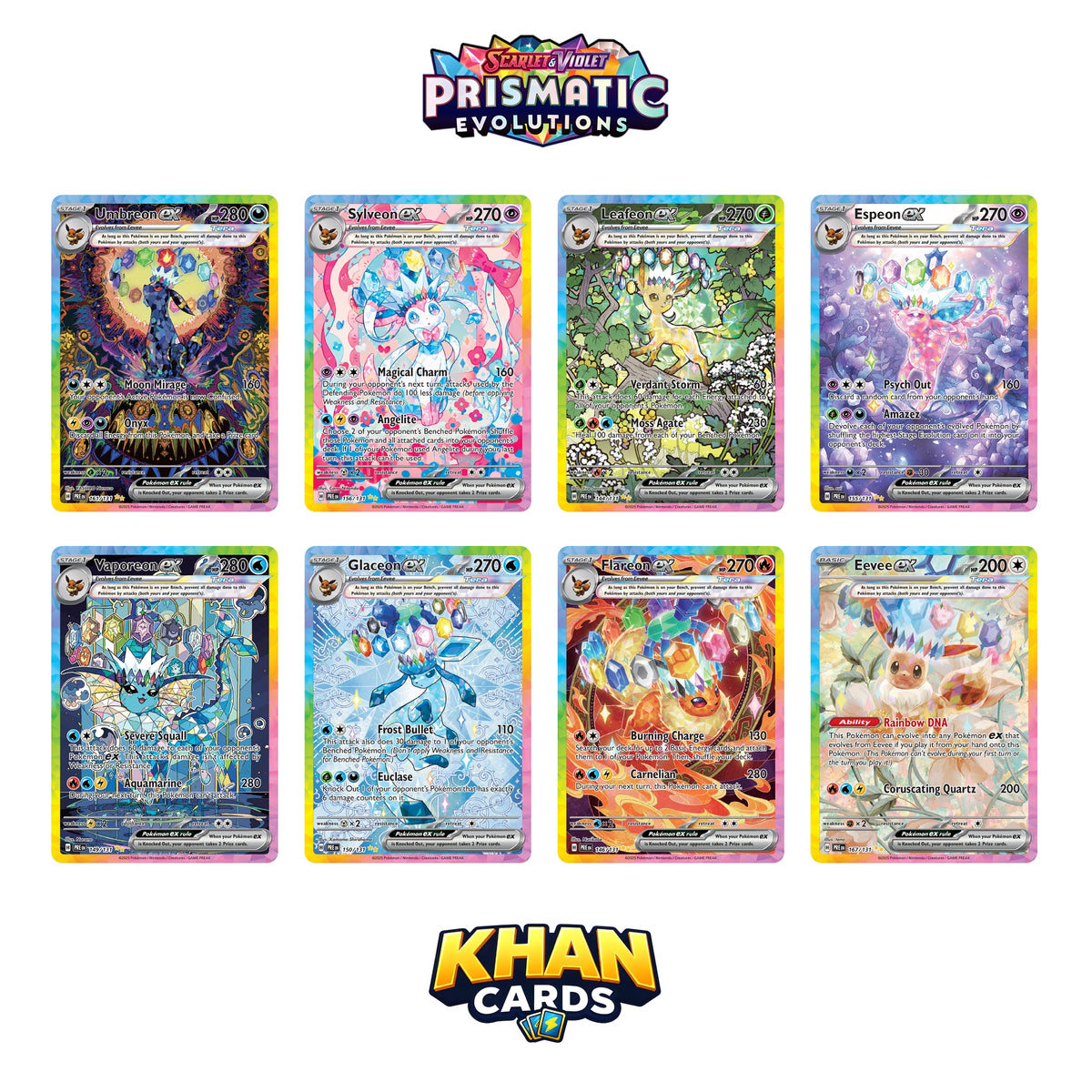 Pokémon Prismatic Evolutions Booster Pack - Live Opening or Sent Sealed - Pokemon Trading Card Game