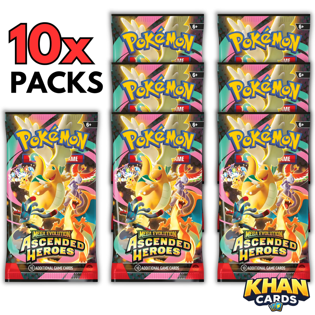 Pokémon Ascended Heroes Booster Pack - Mega Evolution - Live Opening or Sent Sealed – Pokemon TCG