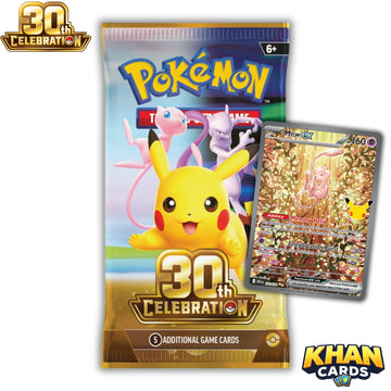 Pokémon 30th Celebration Booster Pack - English - Live Opening or Sent Sealed - Pokemon TCG