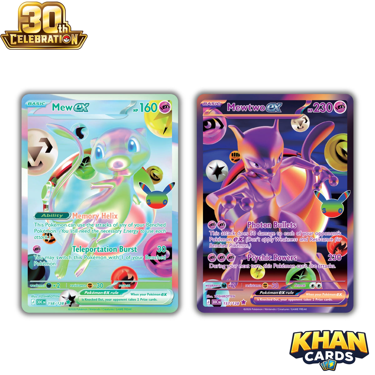 Pokémon 30th Celebration Booster Pack - English - Live Opening or Sent Sealed - Pokemon TCG