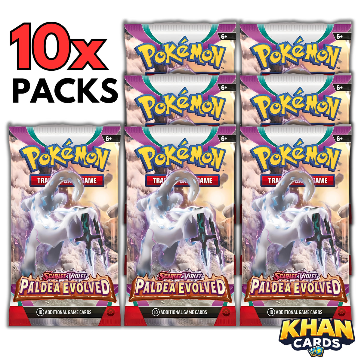 Pokemon Paldea Evolved Booster Pack – Live Opening or Sent Sealed - Pokemon Trading Card Game