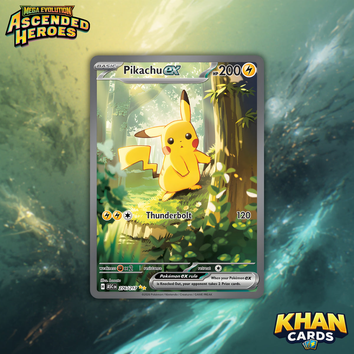 Pokemon Ascended Heroes Booster Bundle – 6 Packs – Live Opening or Sent Sealed – Pokemon TCG