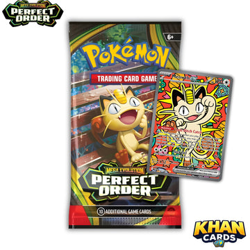 Pokémon Perfect Order Booster Pack - Mega Evolution - Live Opening or Sent Sealed - Pokemon Trading Card Game