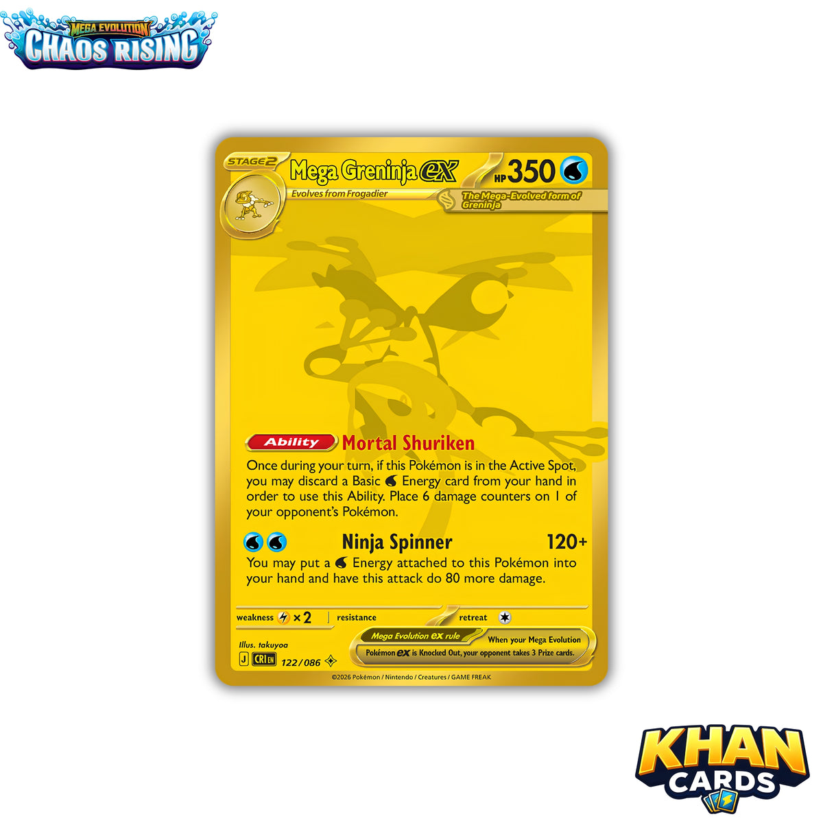 Pokémon Chaos Rising Booster Pack - Mega Evolution - Live Opening or Sent Sealed - Pokemon TCG