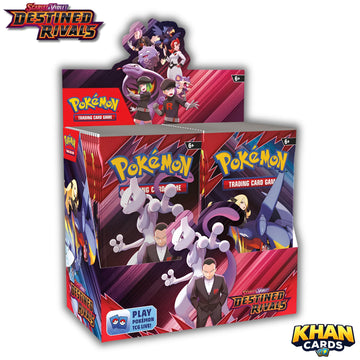 Pokémon Destined Rivals Booster Box – 36 Packs – Live Opening or Sent Sealed – Pokemon TCG