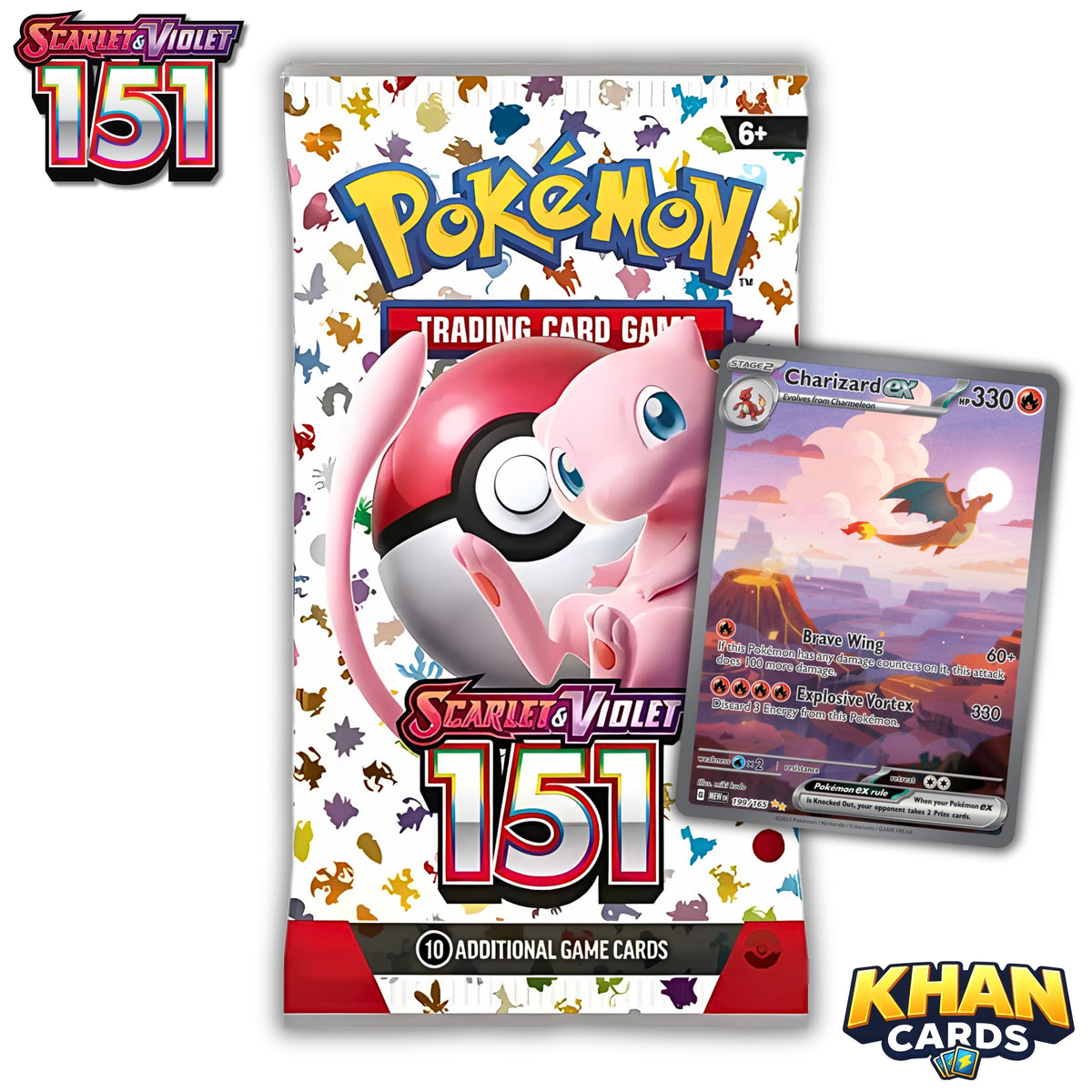 Pokémon Scarlet & Violet 151 Booster Pack – English – Pokémon Trading Card Game